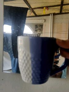 Blue Ceramic Mug @100 rs