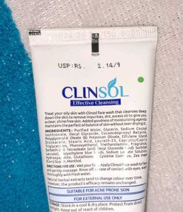 Effective Cleanser For Acne-Prone Skin🌿