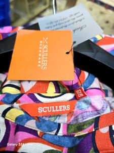 Colorful Printed Top with a Stylish waist belt