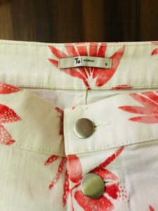 Floral Print Mini Skirt
