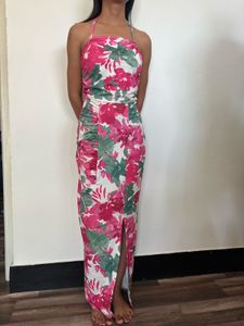 Cord-Set Floral Maxi Dress