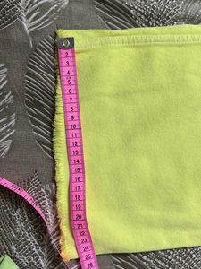 Yellow Wide Leg Jeans