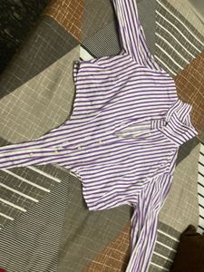 Striped Long Sleeve Top
