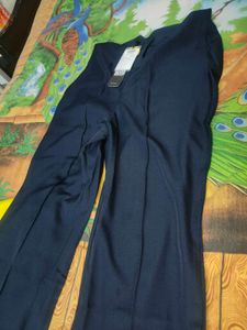 Off Duty Flared Blue Trousers (Unworn,New)