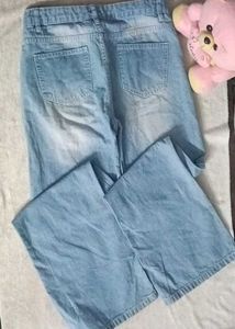 Girls flared clean look Jeans