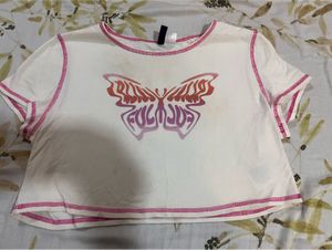 Off White Crop  Top