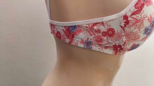 Floral Print Bra