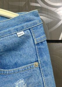 BRANDED Ribbed Denim Jeans 👖