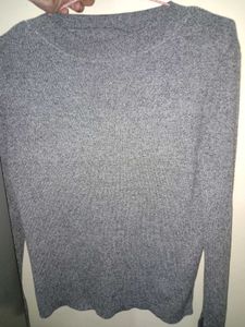Gray Pullover Sweater