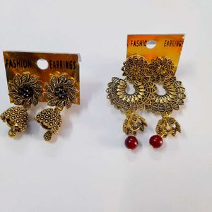 New Jhumka And Earing Set