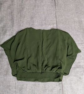 army green classy cord set
