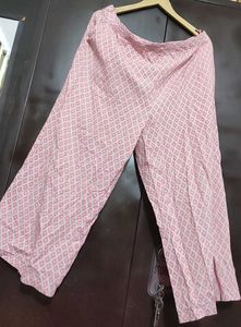 Light Yellow Printed Kurta Plazo Set For 44 Bust