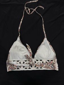 H&amp;M Indie Print Bikini Top