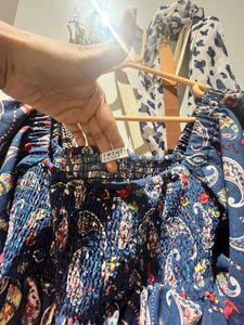 Paisley Print Dress