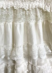 💕⛈️STARS &amp; MOON WHITE Y2k VINTAGE MIDI