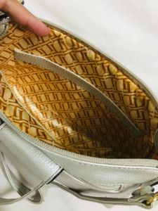 Imported Silver Crossbody Bag