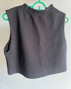Black Crop Top