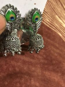 Beautiful Oxidised Earrings