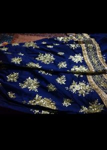 Elegant Blue &amp; Pink Lehenga