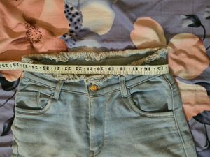 Light Sky-blue Fully Stretchable Jeans