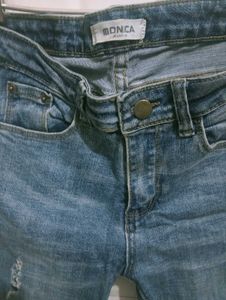 Ripped Skinny Jeans For Women