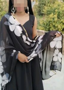 Georgette Suit Duptta Set- Ethnic Gown