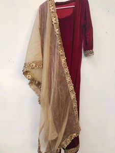 Gown With Duppatta