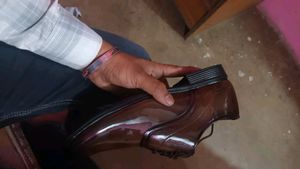 Mens Party Wear Shoes For Men Brown Colour