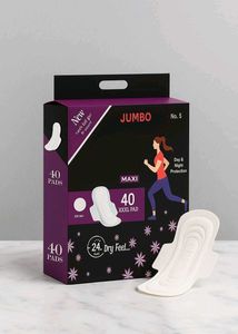 Jumbo Maxi Pads - 40 Count