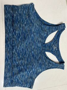 Clovia Sports Bra padded - Blue