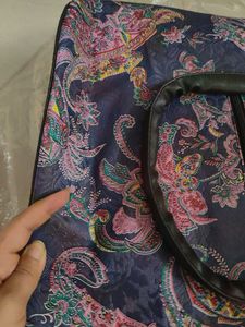 Brand New With Tag Embroidered Handbag
