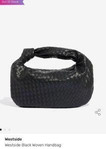 Westside Black Woven Bag