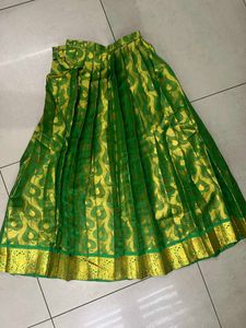 Green Ethnic Lehenga Choli Set
