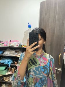 Colorful Patterned Blouse