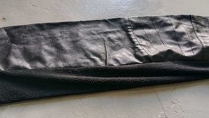 36 black leather jacket