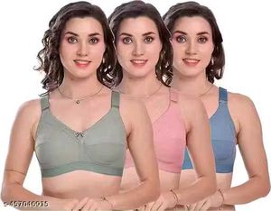 Comfortable Everyday Bras - Set of 3