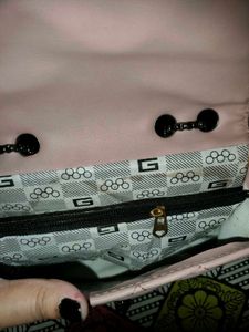 Quilted Pink Shoulder Bag