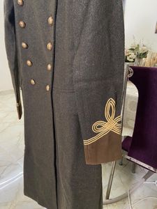 Ralph Lauren Long Military Coat in Khaki Green
