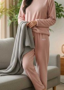 Cozy Pink Loungewear Set 🎀