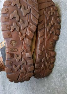 Tan Leather Hiking Boots