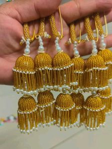 Moti Work Saree Pin