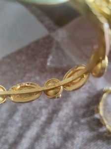 Gold Tone Bangles - Set of 2