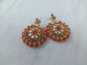 Red &amp; Gold Jewelry Set
