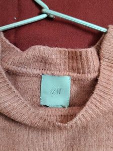 pure wool hnm  top for girl s