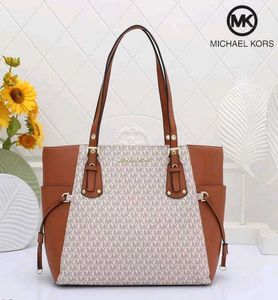MICHAEL KORS VOYAGER MULTI COLOUR TOTE BAG