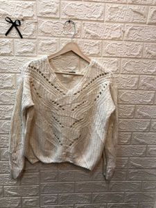 Stylish Knit V-Neck Sweater🕸️🕷️