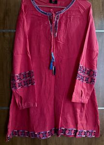 Thread Work Kurti