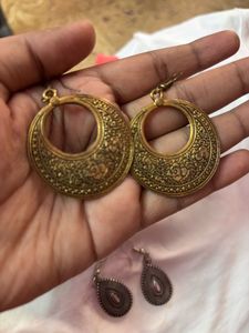 Black earring