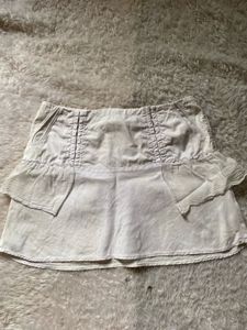 Y2K Ruffled Mini Skirt