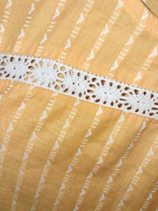 Vintage-Inspired Orange Tunic